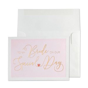 To My Bride Wedding Card