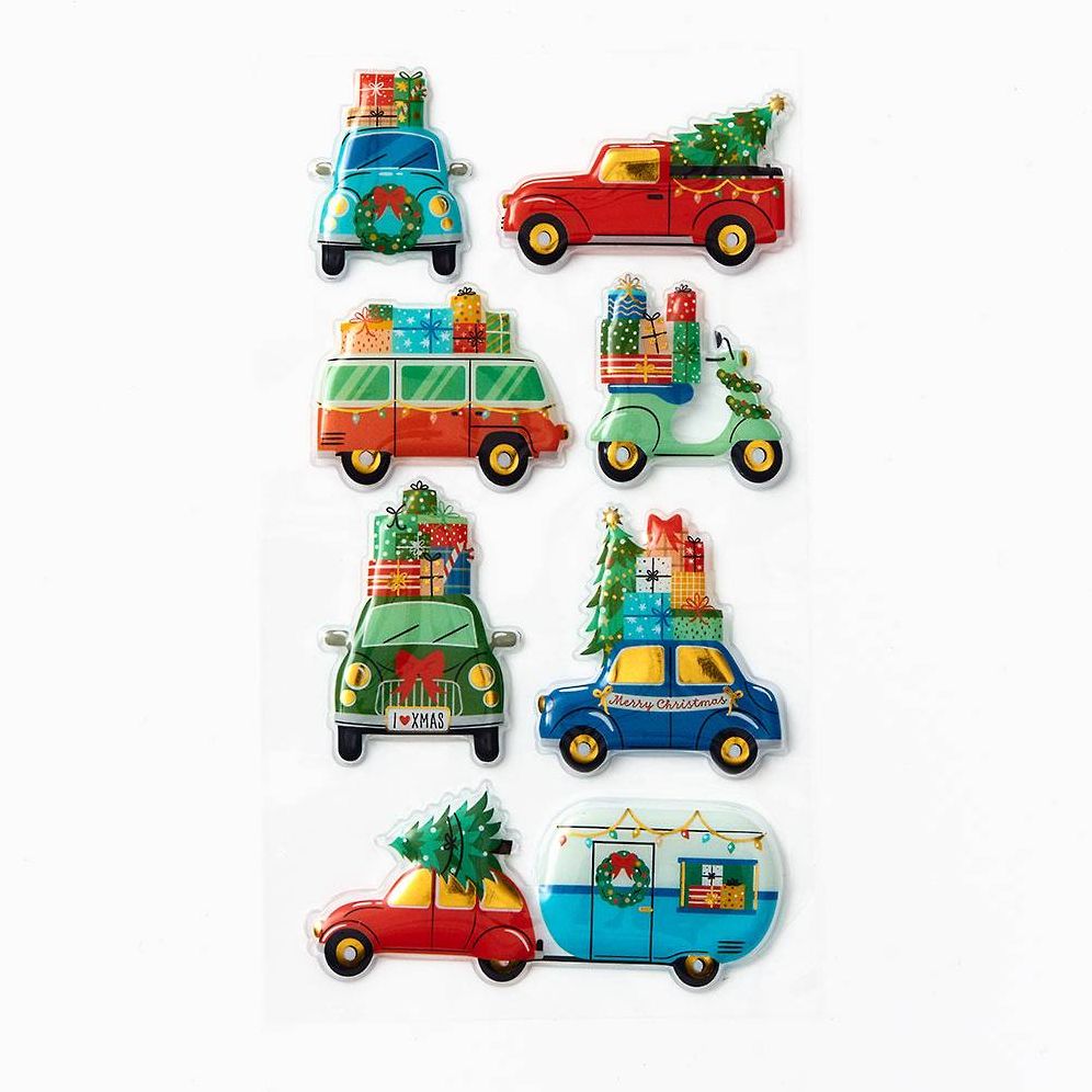 Holiday Cars Stickers - Image 2