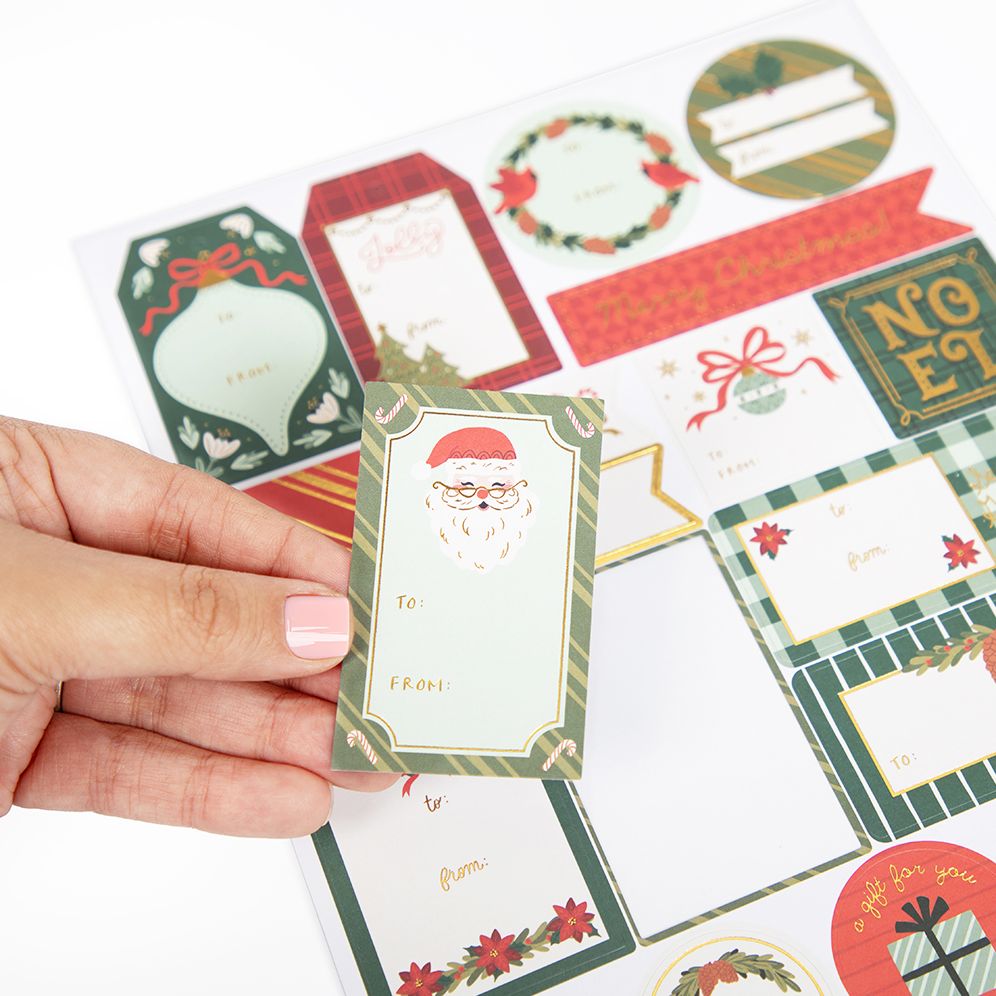 Holiday Classic Icons Adhesive Tags - Image 5