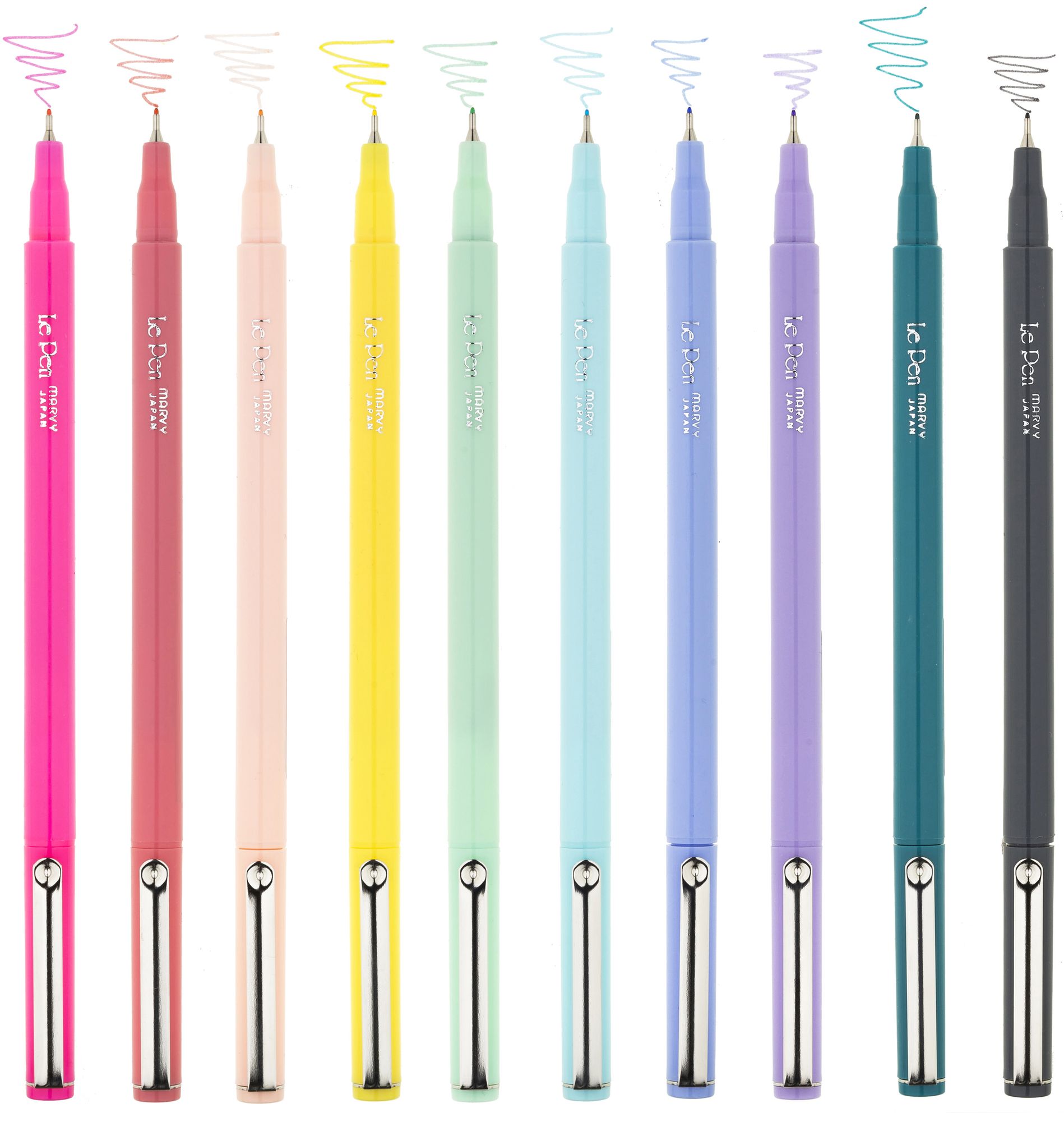 LePen Set 10pc Pastels - Image 3