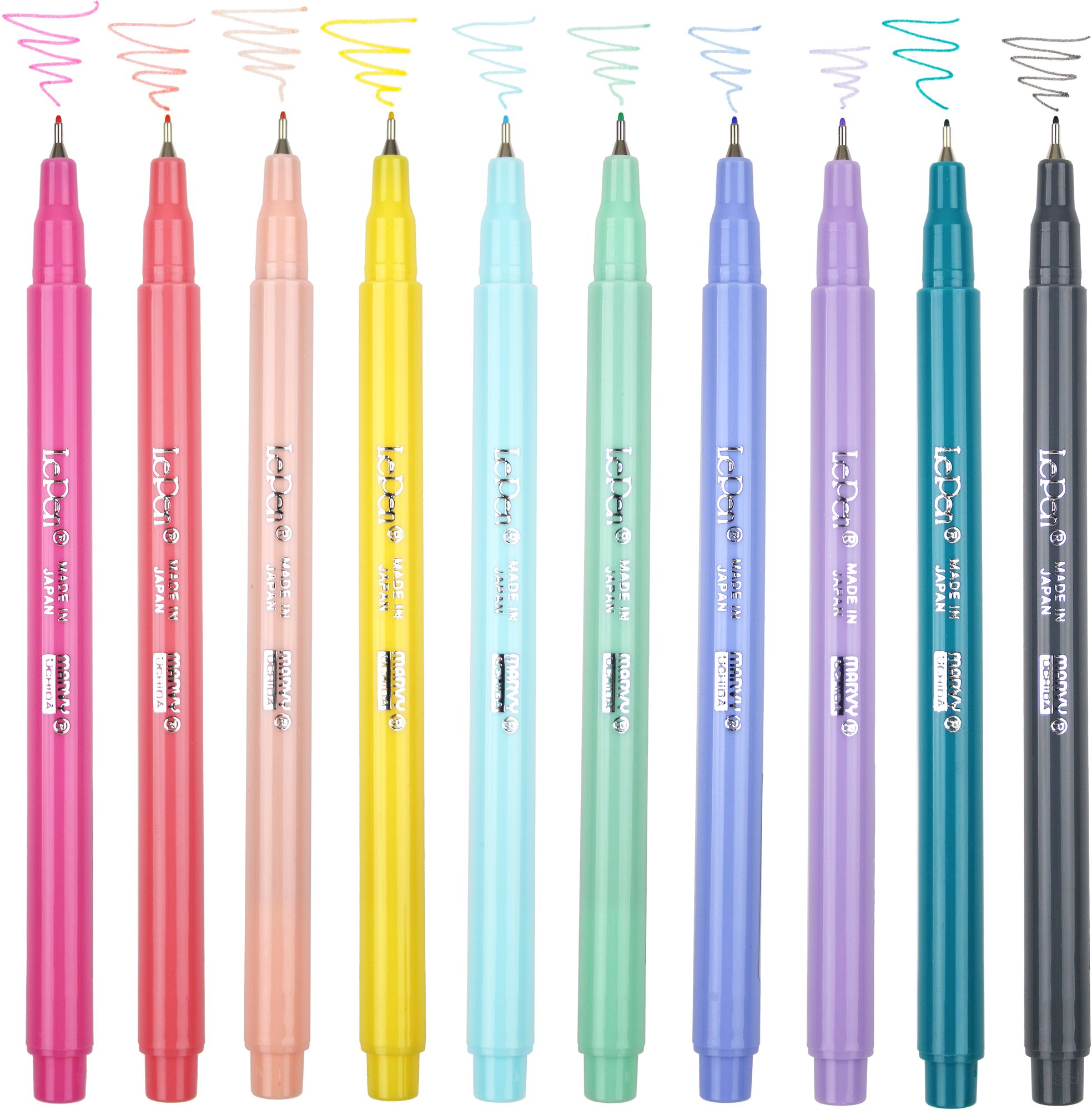 LePen Set 10pc Pastels - Image 5