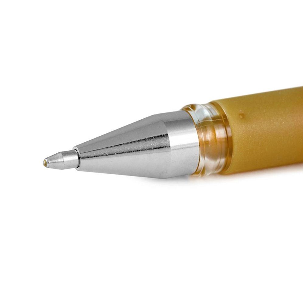 uniball Signo Gel Impact Pens. Bold Point (1.0mm). Assorted Metallic. 3 Pack (Gold. Silver. White) - Image 10