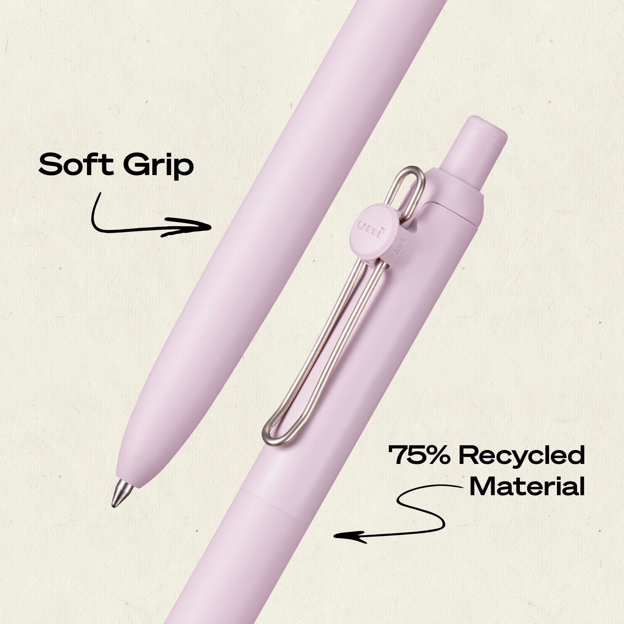 uniball? Zento Liquid Gel RT. Medium Point 0.7mm. Dawn Barrel. Black Ink 5pc - Image 6