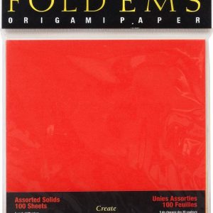 Assorted Solid Origami Papers