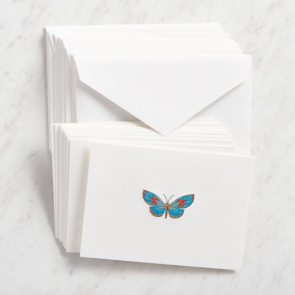 Engraved Butterfly Stationery - Image 3