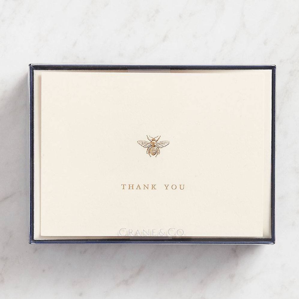 Engraved Bumble Bee Thank You Card Set - Image 2