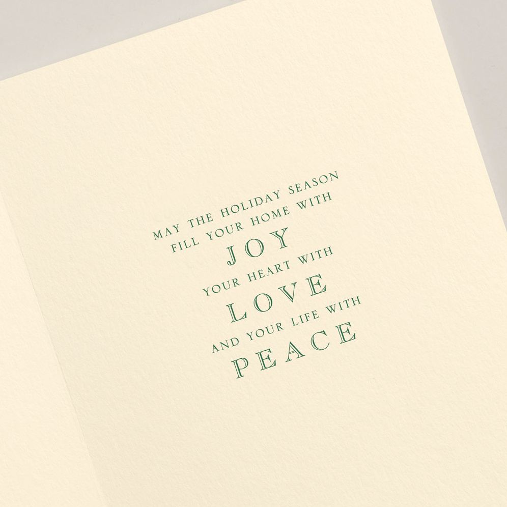 Christmas Candlelight Tree Stationery Set - Image 2