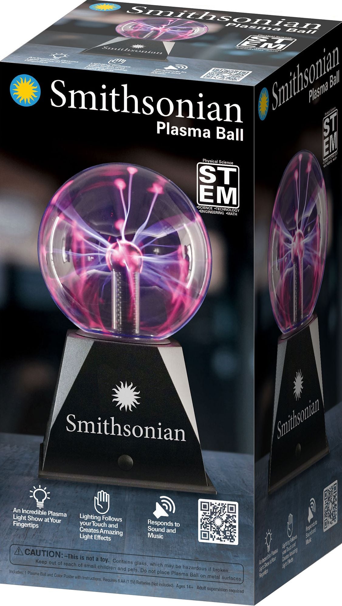 5'' Plasma Ball -Battery Operated