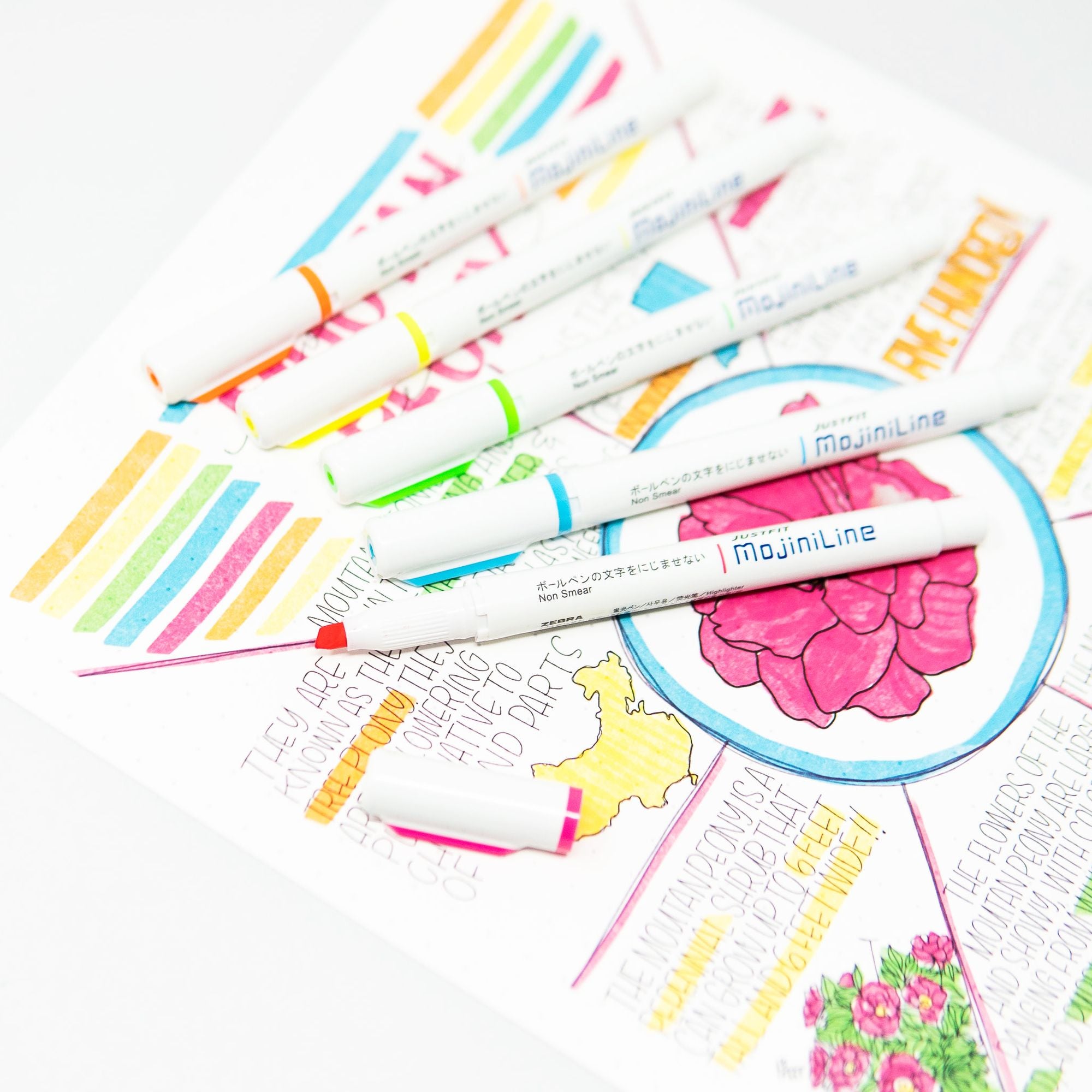 Zebra Mojini Highlighters - Image 5