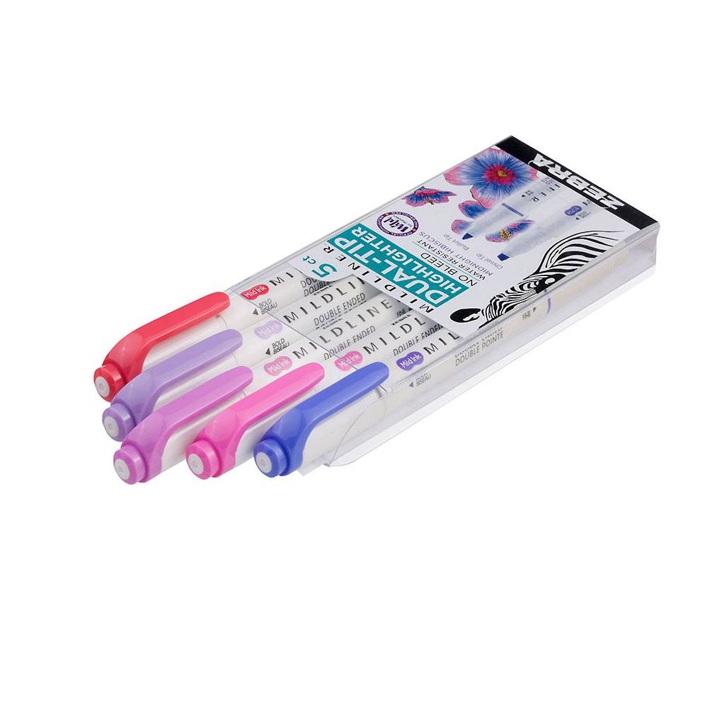 Mildliner Hibiscus Midnight Highlighters - Image 5