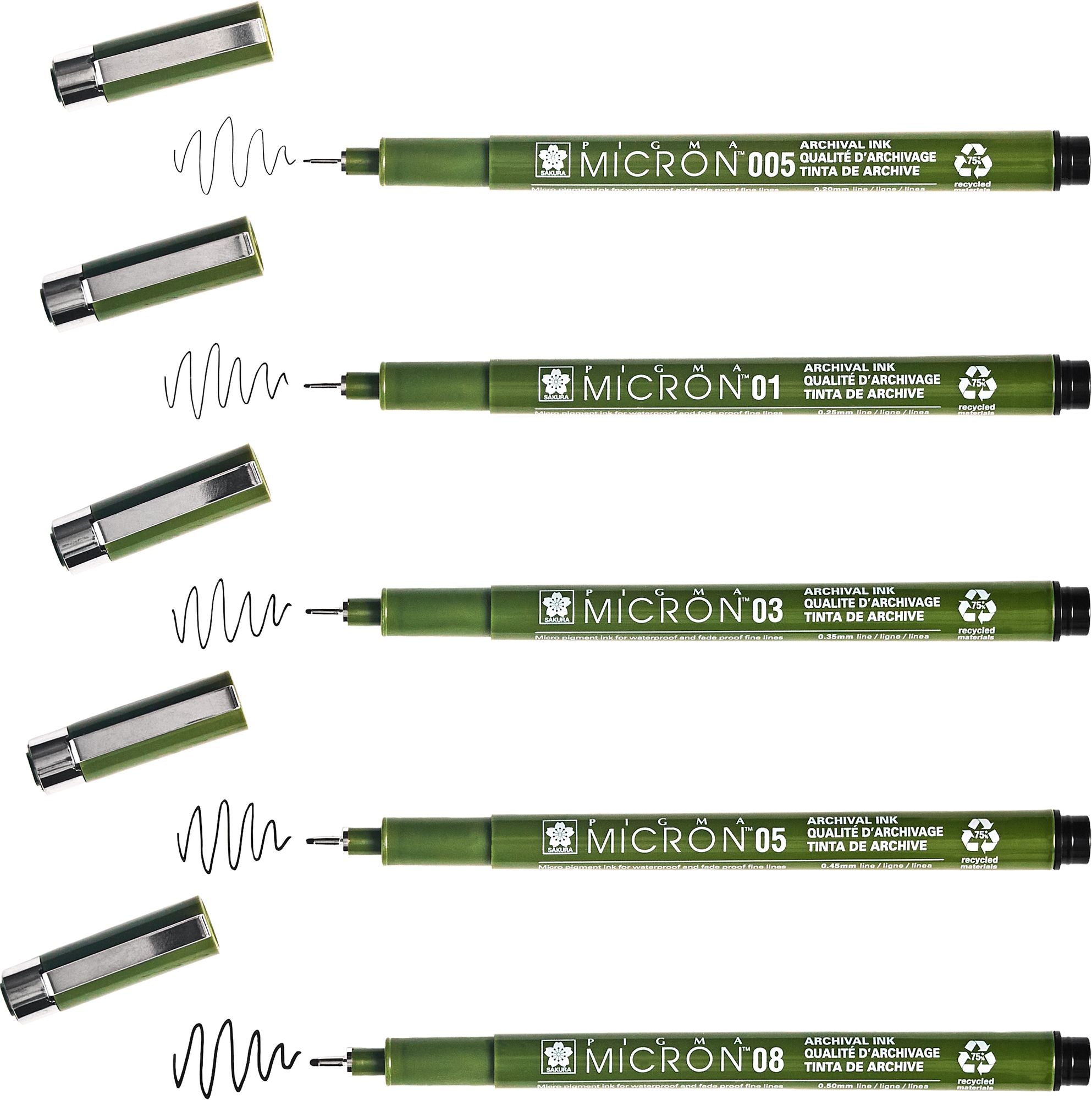 Micron Eco Black Set of 5 - Image 3