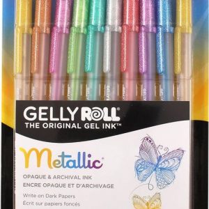 Assorted Metallics Gelly Roll Pens