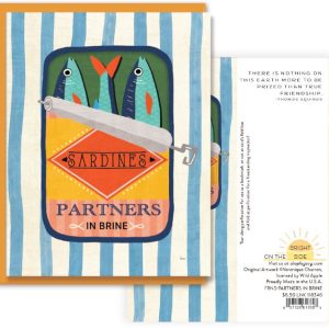 Partners In Brine Friendship Card