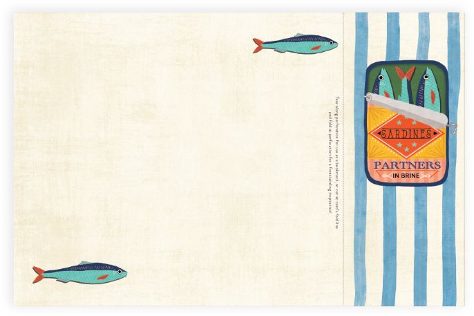 Partners In Brine Friendship Card - Image 2