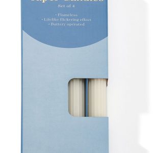 LED Flameless Candles Set of 4