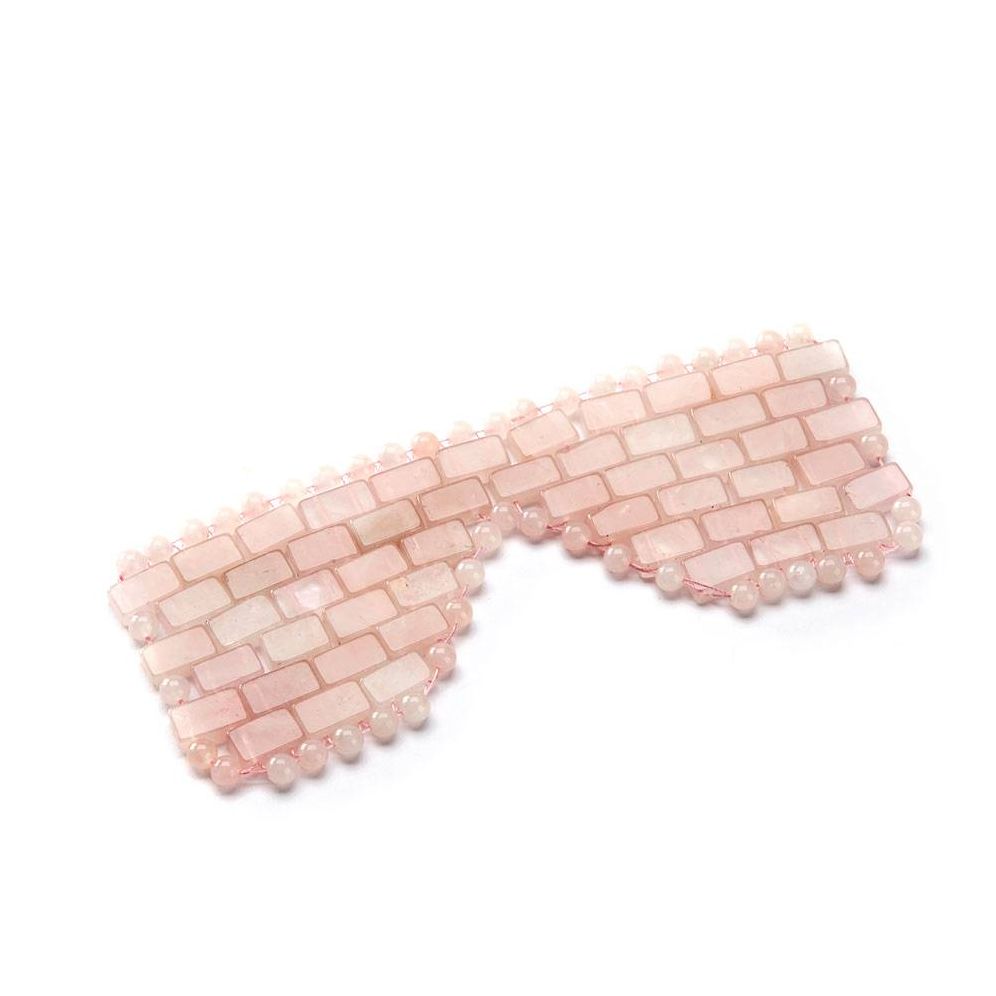 Rose Quartz Stone Eye Mask - Image 4