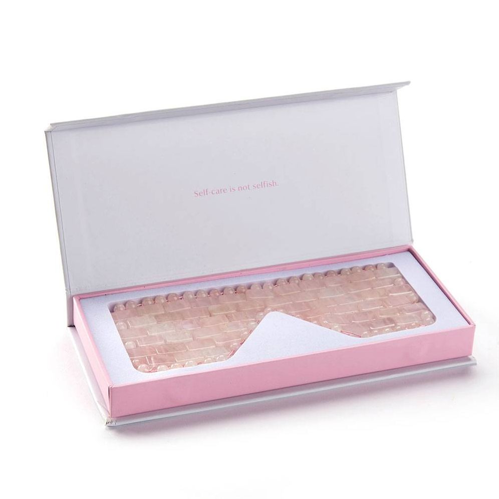 Rose Quartz Stone Eye Mask - Image 5