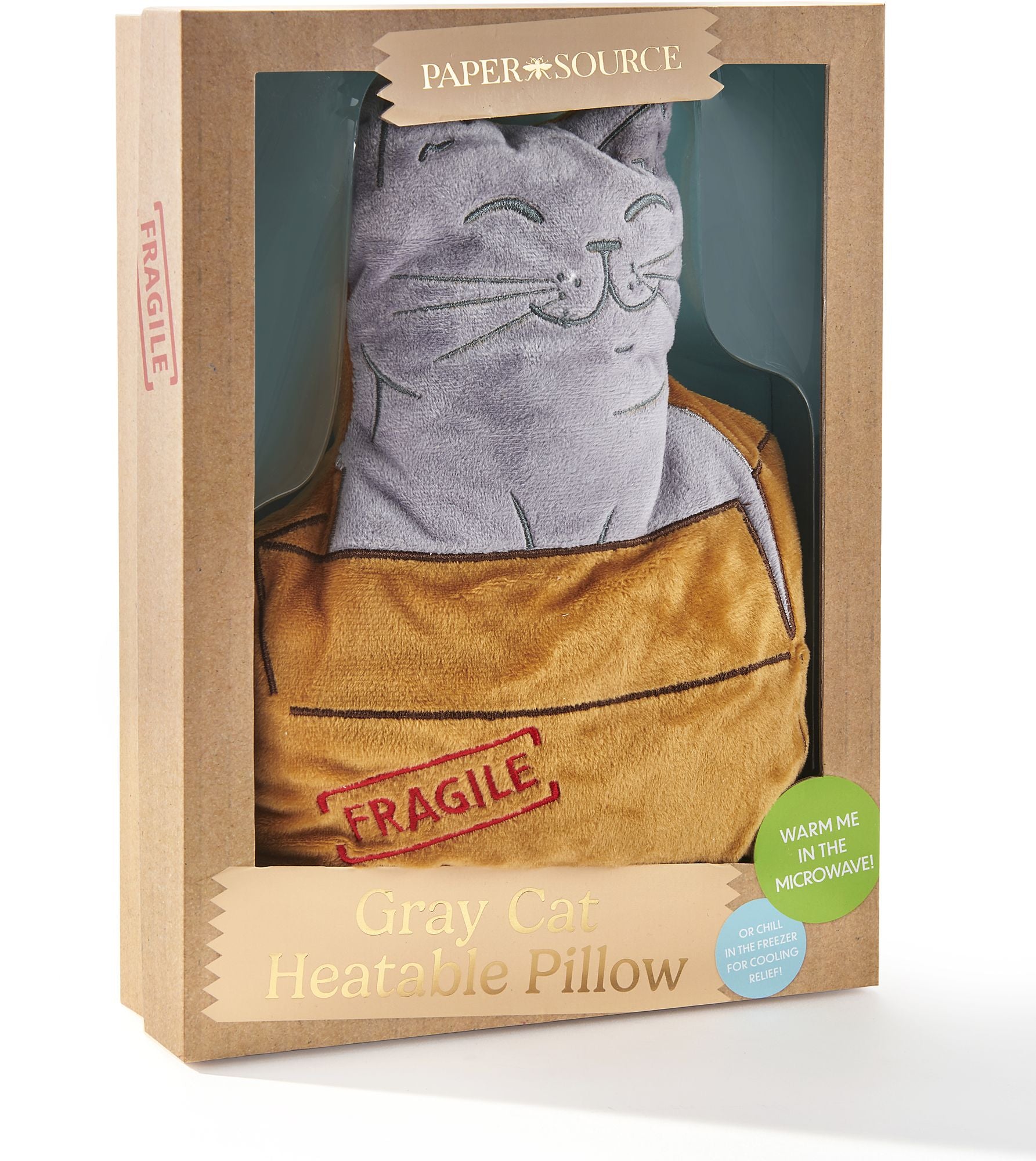 Grey Cat Hot/Cold Pillow - Image 2