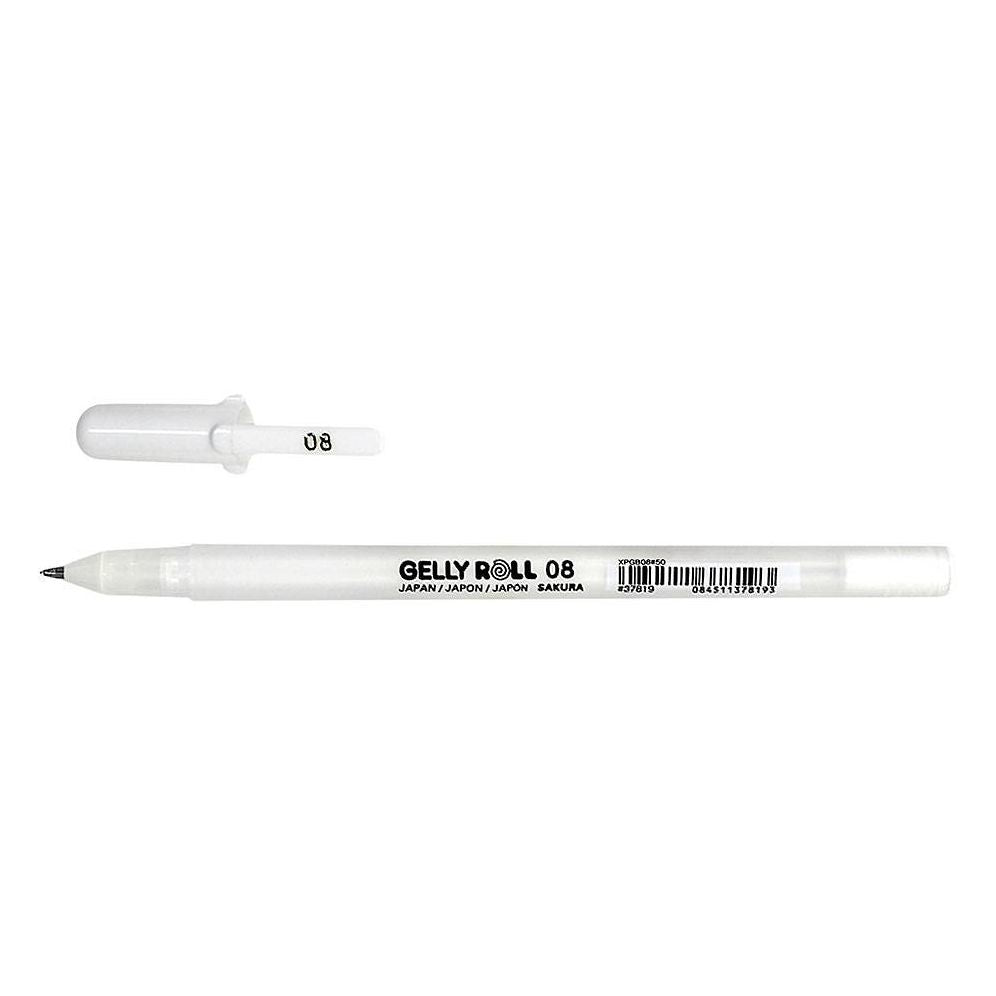 Sakura Gelly Roll Classic 08 Medium - White - Image 3