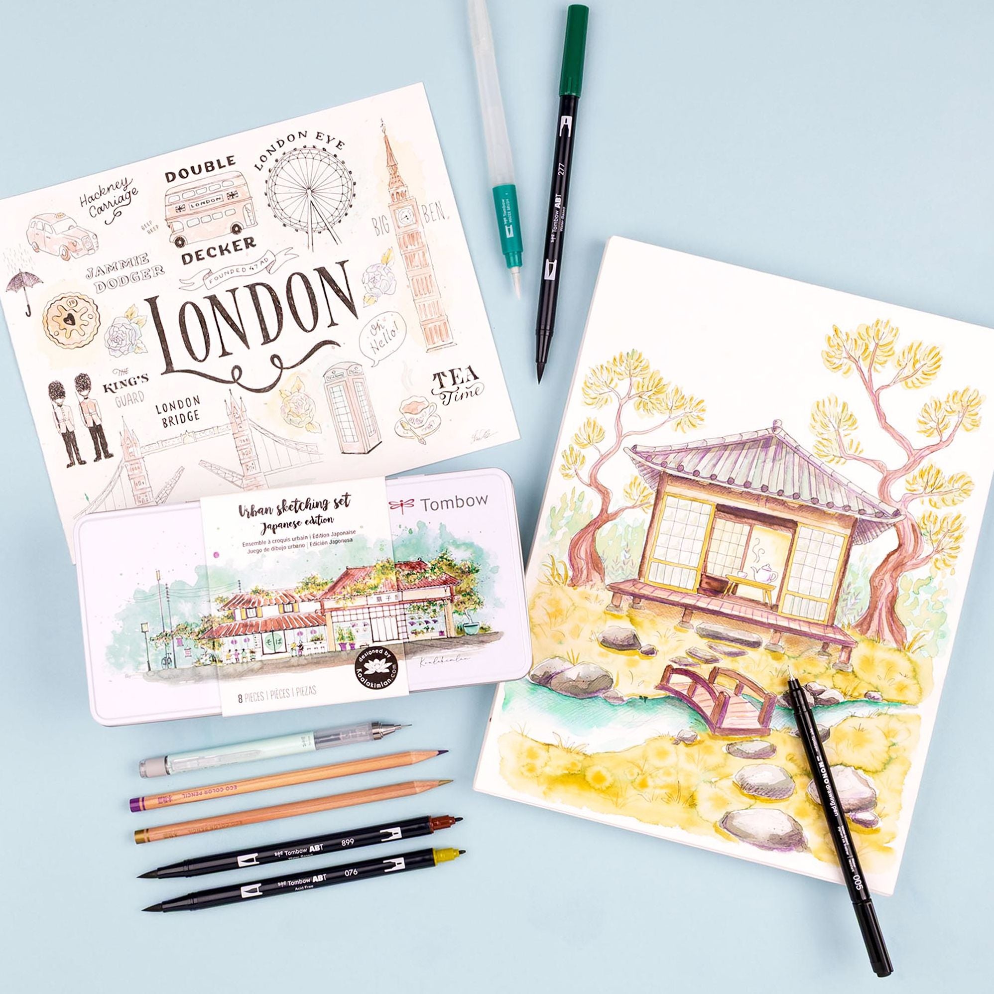 Urban Sketching Set - Japanese Edition - Image 6