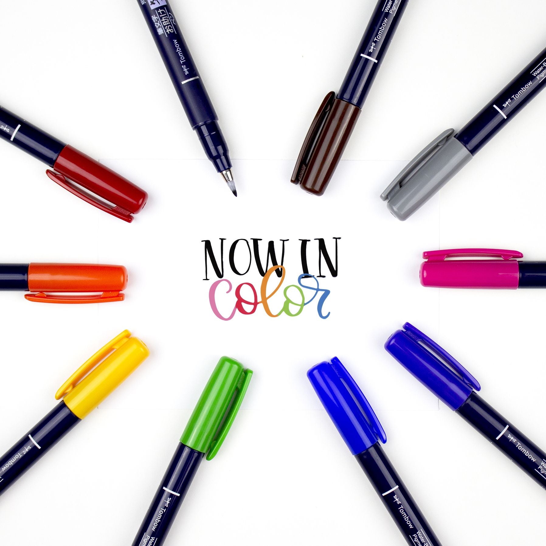 Fudenosuke Colors Brush Pen Set - Image 2