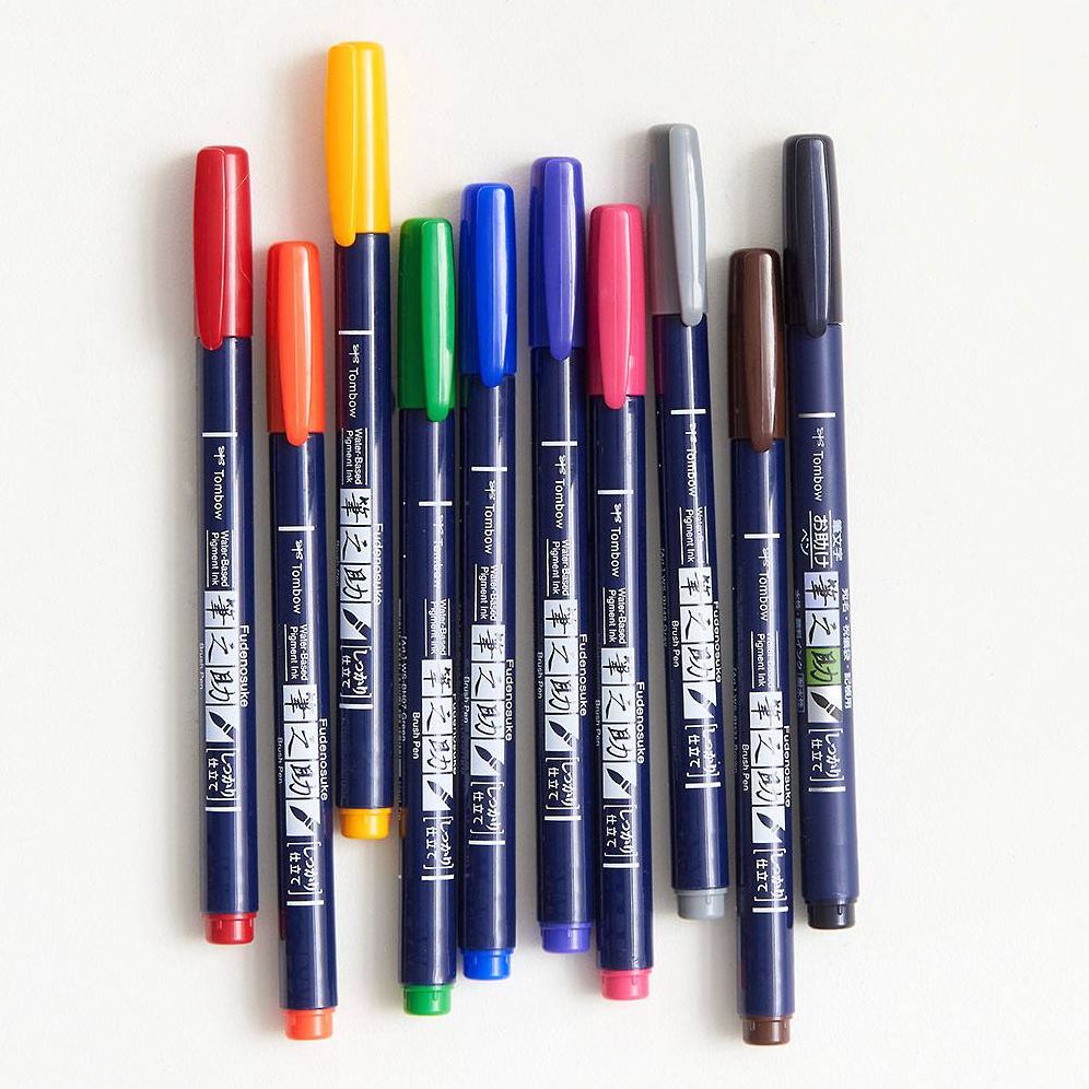 Fudenosuke Colors Brush Pen Set - Image 11