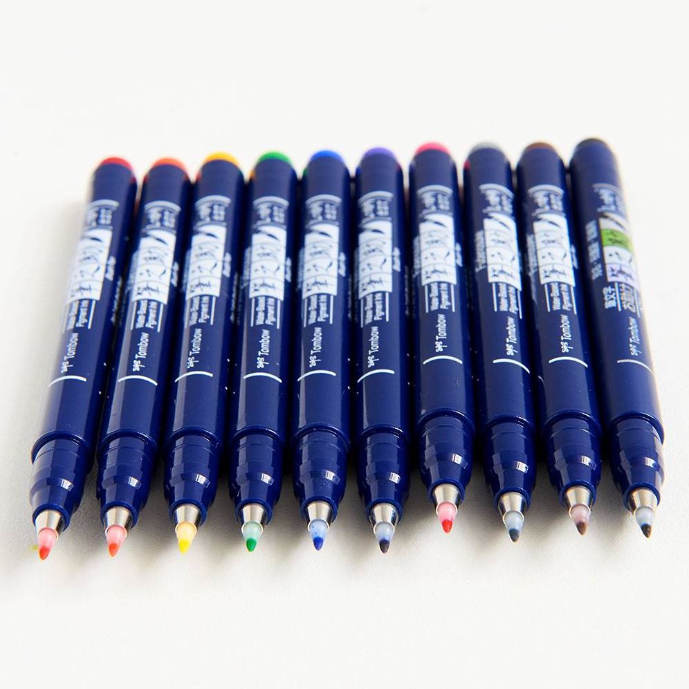 Fudenosuke Colors Brush Pen Set - Image 10