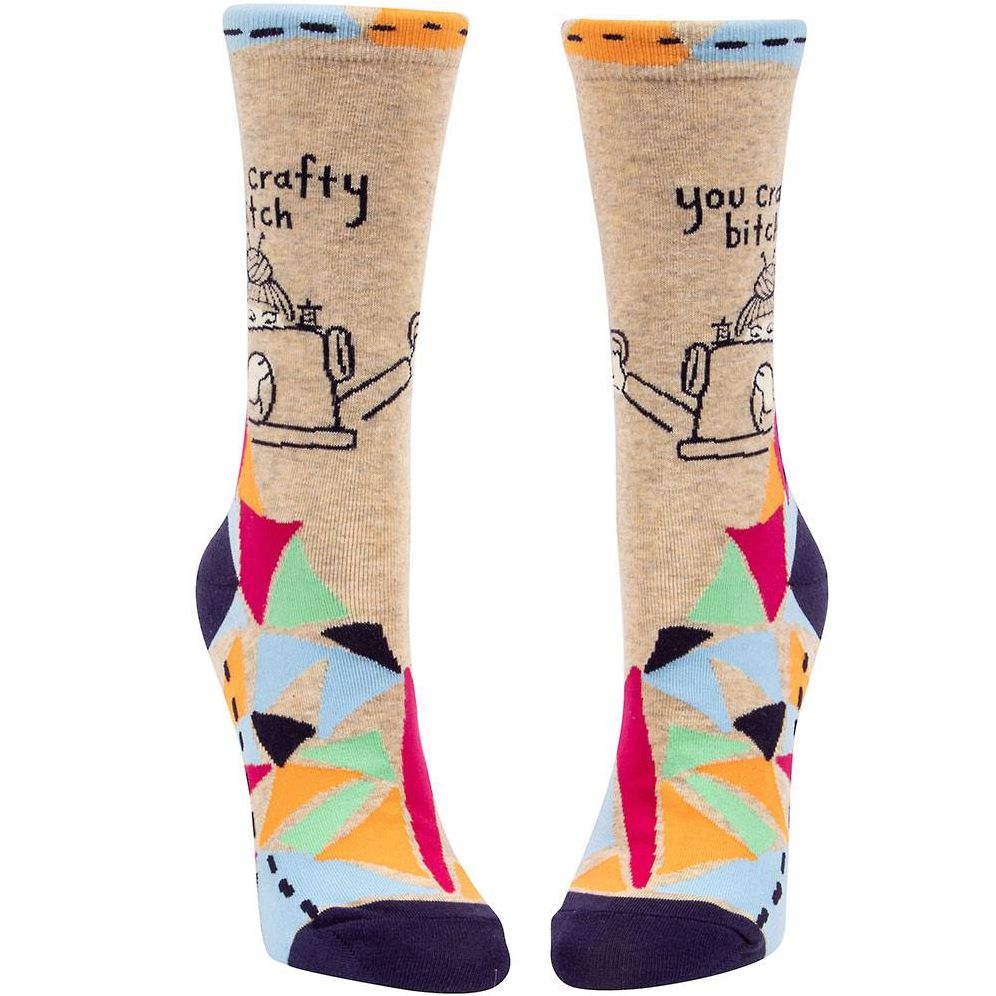 You Crafty Bitch socks - Image 2