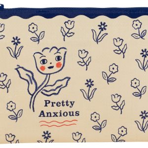 Pretty Anxious Zipper Pouch