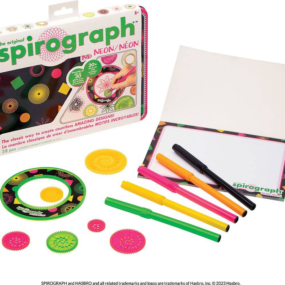 Spirograph Neon Tin Set - Image 2