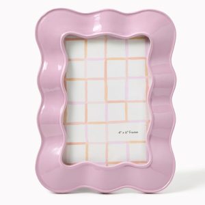 Resin Photo Frame. Violet 4x6