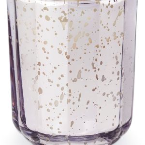 Lavender Flourish Glass Candle