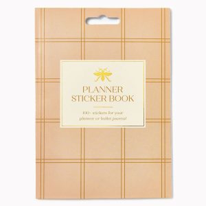 Sand Paper Wasp Organization Sticker Book