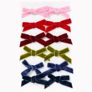 Velvet Bow Stickers