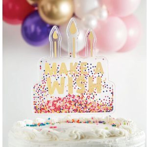 Make a Wish Cake Topper