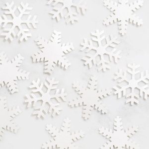 Stardream Quartz Snowflake Shaped Cards