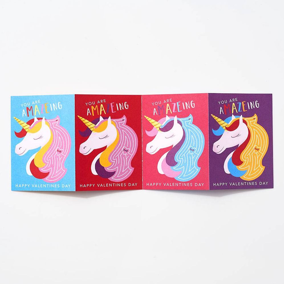 Amaze-ing Unicorn Valentine Card Set - Image 2