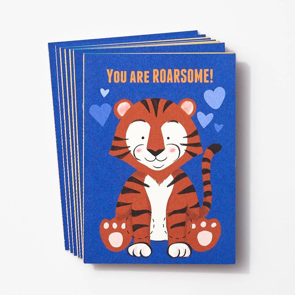 Wild Jungle Finger Puppet Valentine Card Set - Image 2