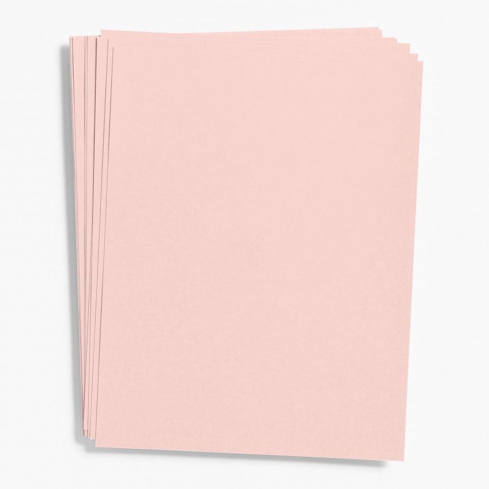 Rose Card Stock 8.5 x 11