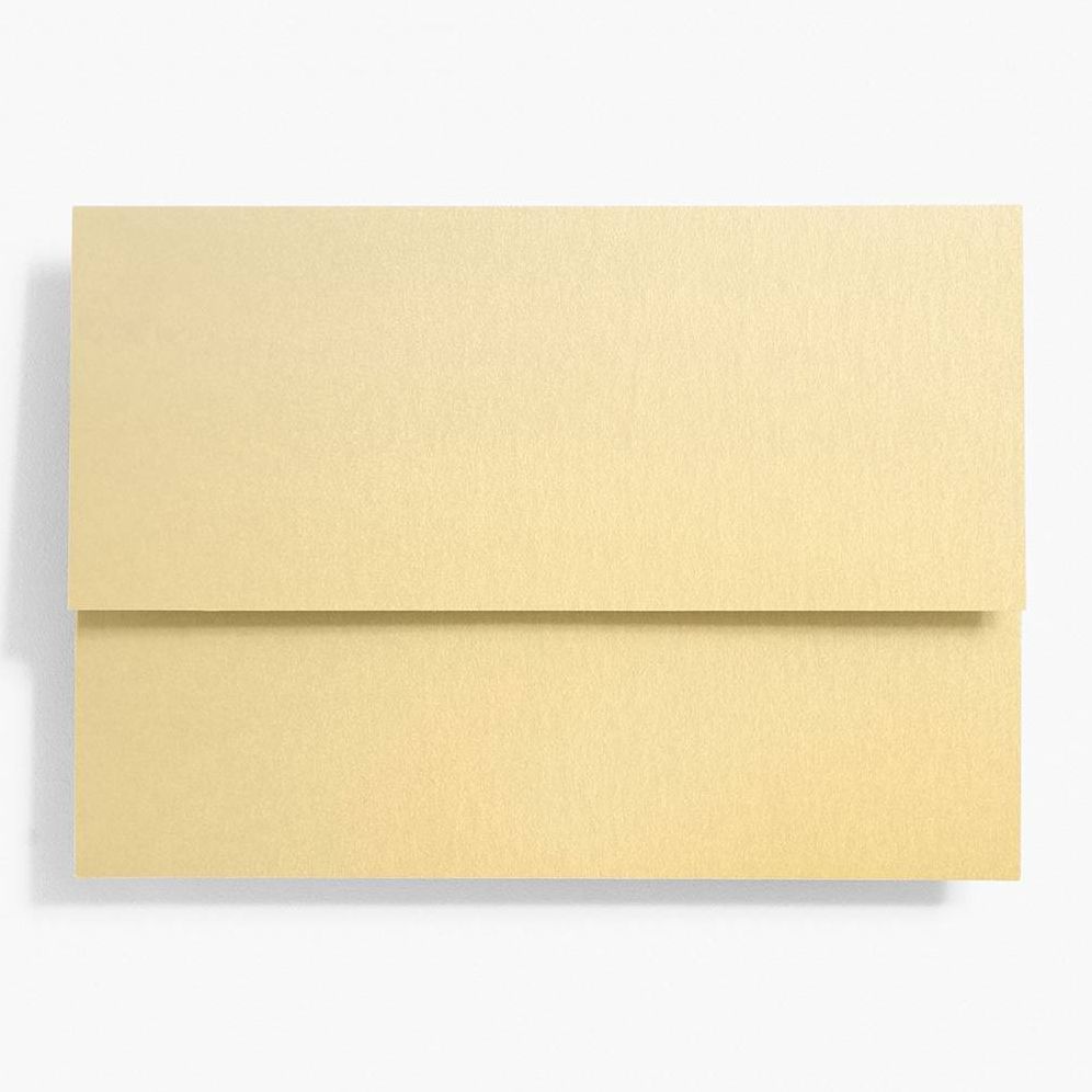A7 Shimmer Gold Folder Enclosures - Image 2