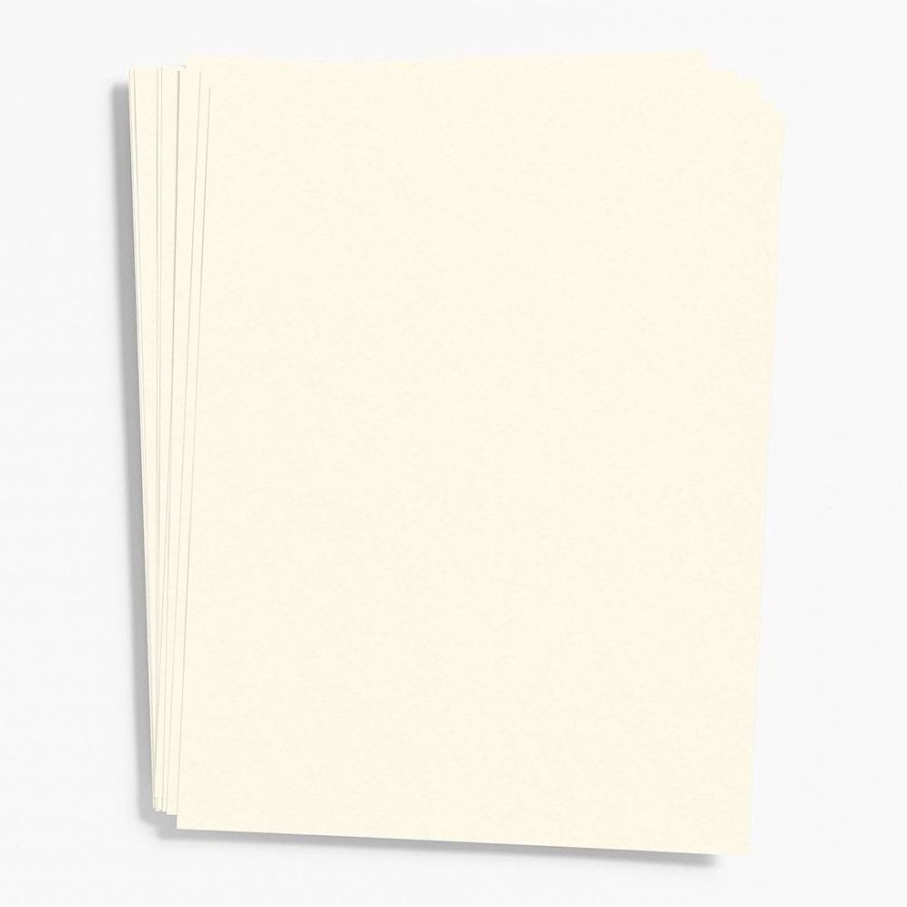 Luxe White Paper 8.5 x 11