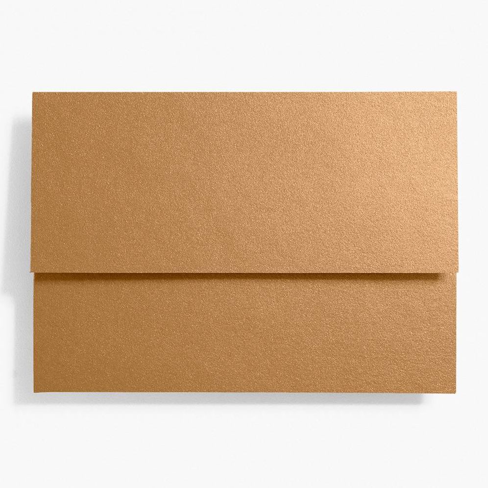 A7 Antique Gold Folder Enclosures - Image 2