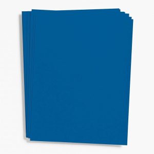 Royal Blue Card Stock 8.5 x 11