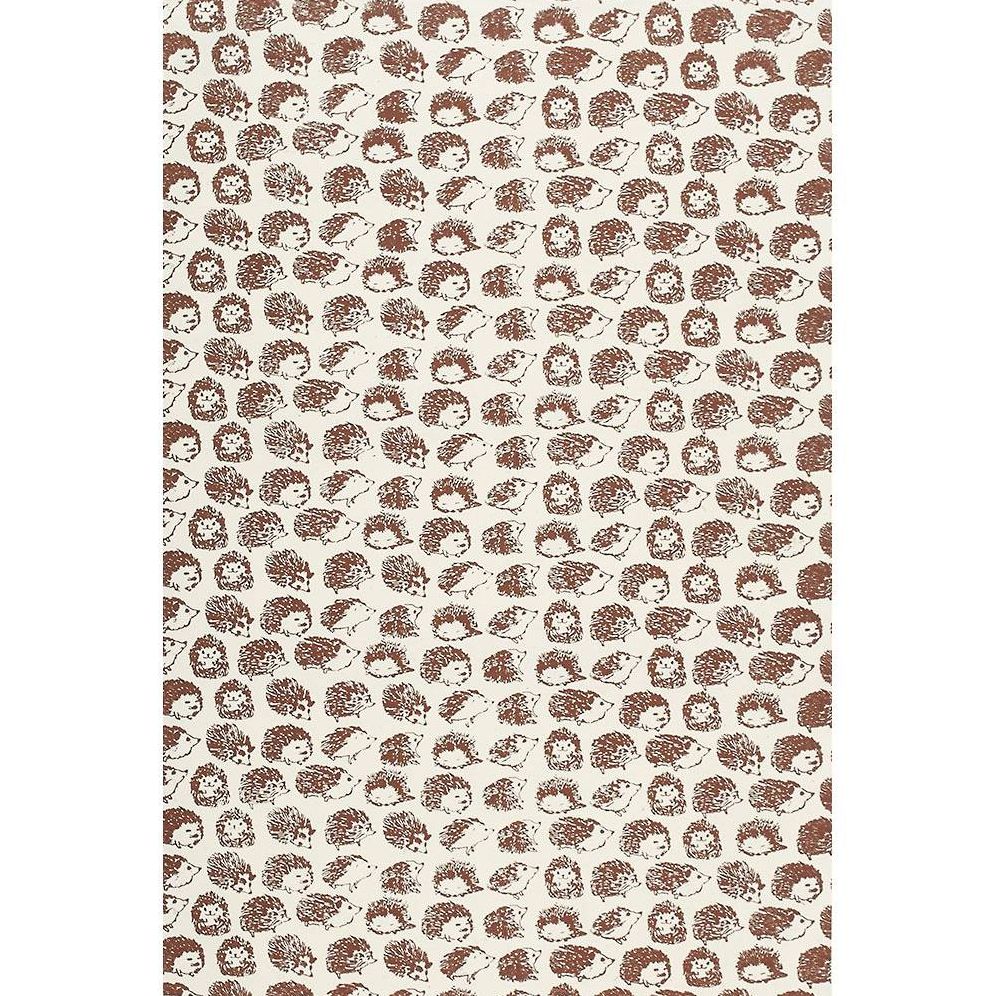 Hedgehogs on Cream Handmade Paper - Image 2