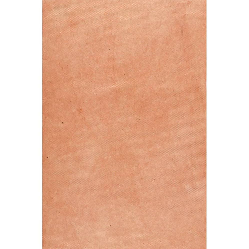 Ditsy Gold Dots on Coral Handmade Paper - Image 2