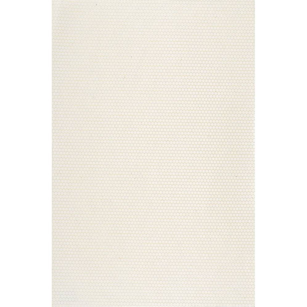 White Dot Repeat on Cream Handmade Paper - Image 2
