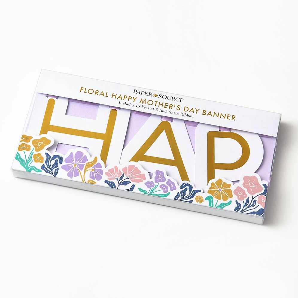 Floral Happy Mother's Day Banner - Image 3