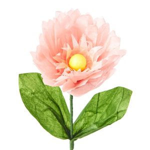 Blush Dahlia Paper Flower