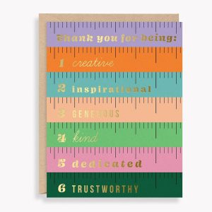 Teacher Thank You Card