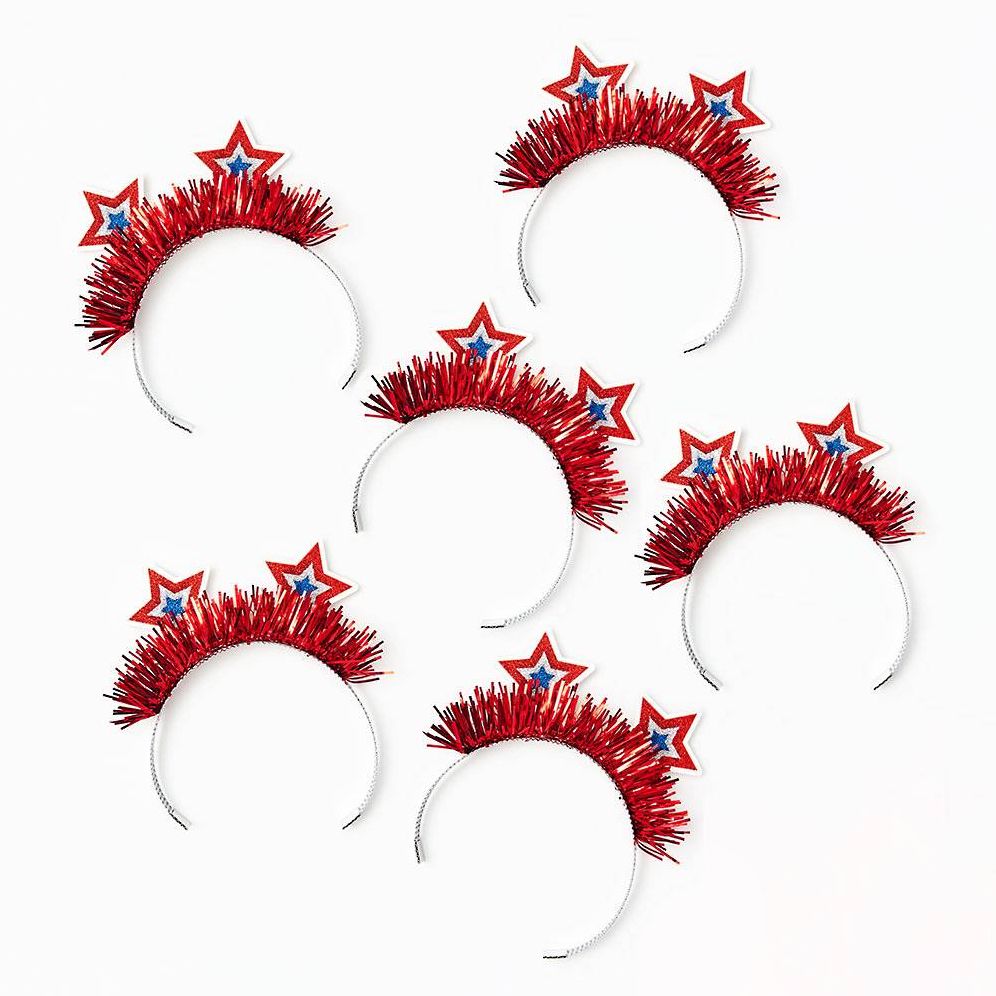 Festive Stars Paper Headbands - Image 2